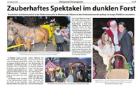 Bericht Wochenblatt Weihnachtsmarkt 2022